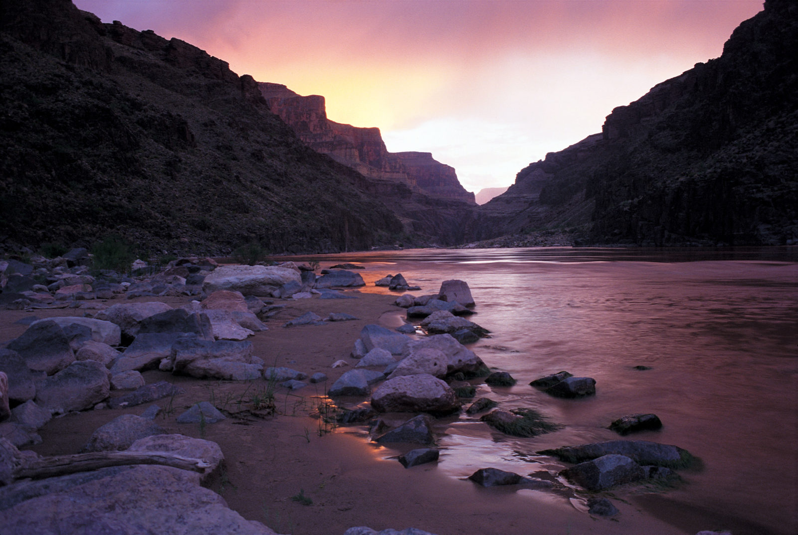 Sunset Grand Canyon Colorado River