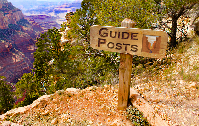 GuidePosts Kaibab Trail Grand Canyon
