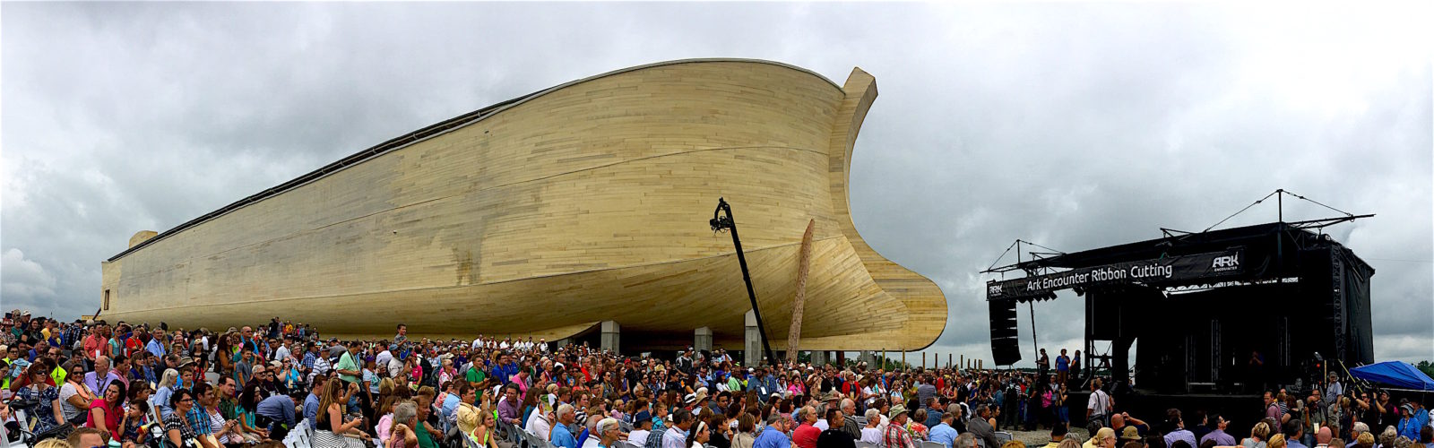 Answers in Genesis Ark Encounter ribbon cutting Canyon Ministries
