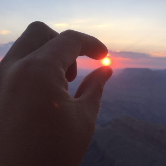 Grand Canyon Holding the Sun
