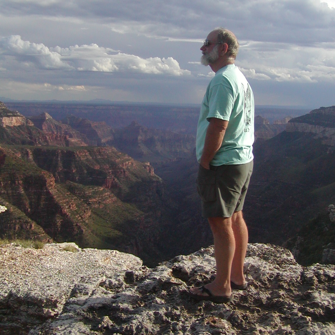 Tom Vail on the North Rim of Grand Canyon Square