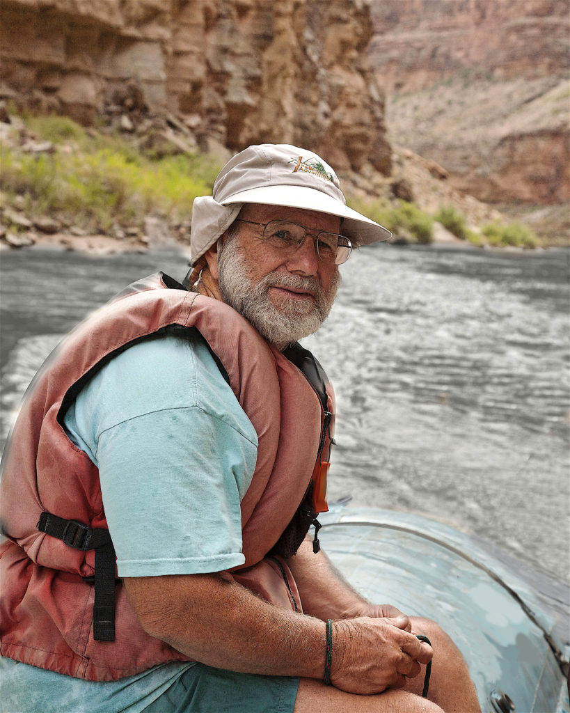 Tom Vail on the Colorado River in Grand Canyon