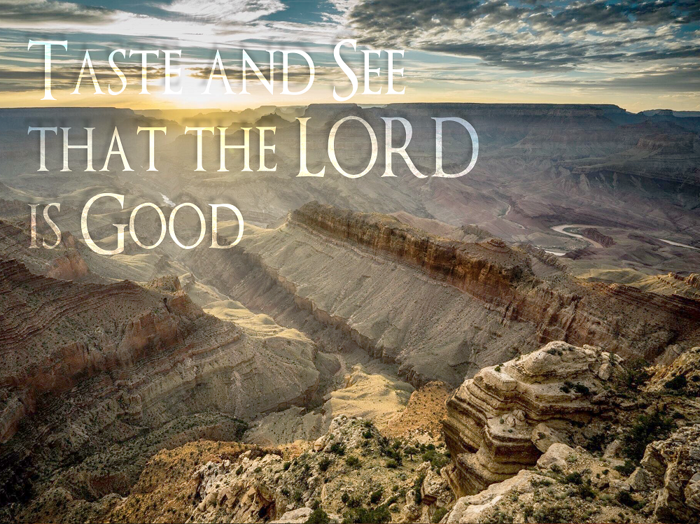 Taste and See that the Lord is Good - Nate Loper Canyon Ministries