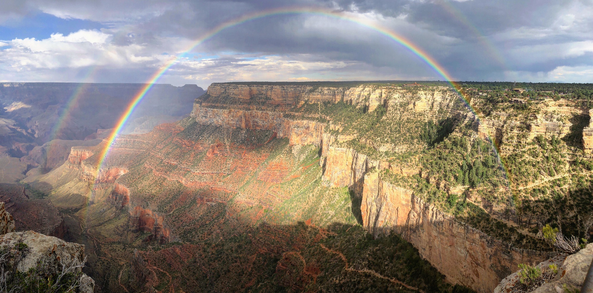 Grand Canyon Rim Trail Rainbow