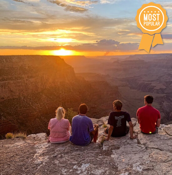 Grand Canyon Sunset Tour Family Most Popular