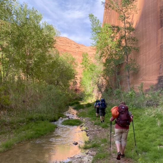 Creek Coyote Gulch Backpacking Grand Staircase Canyon Ministries