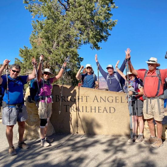 Bright Angel Trailhead Sign