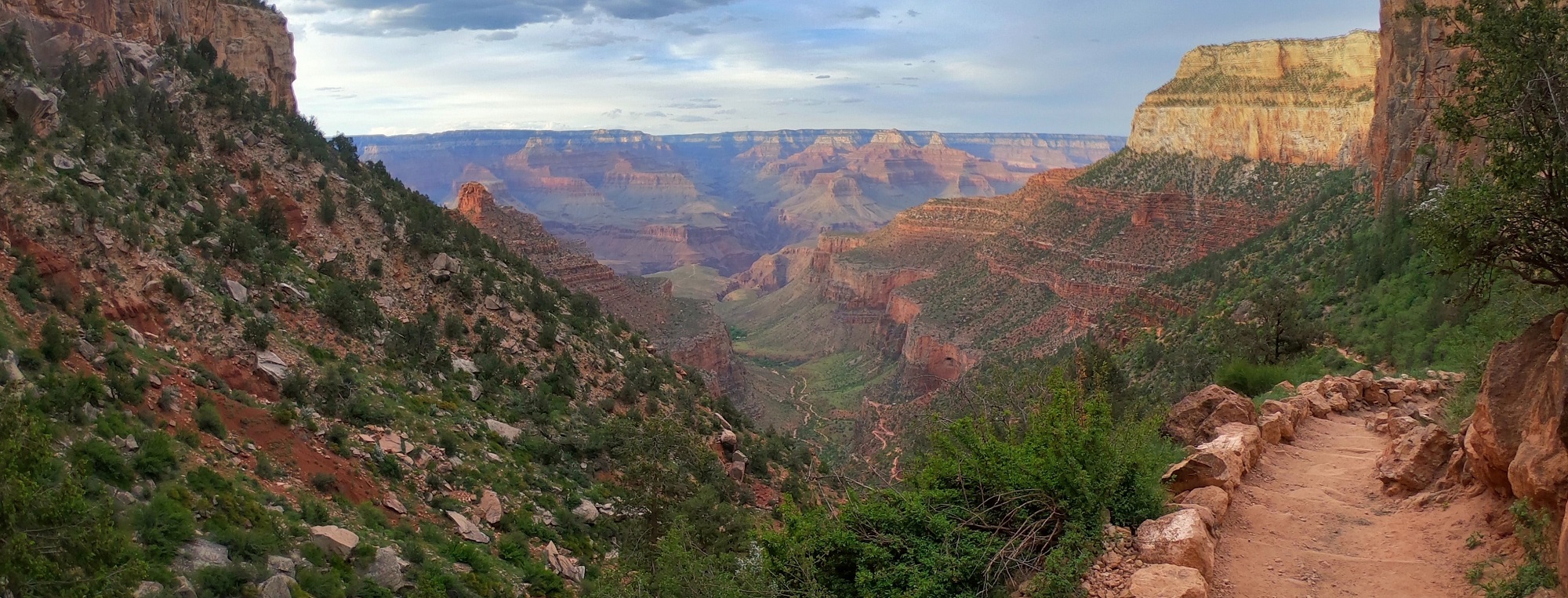 Grand Canyon Bright Angel Trail Header