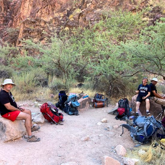 Canyon Ministries Backpacking group