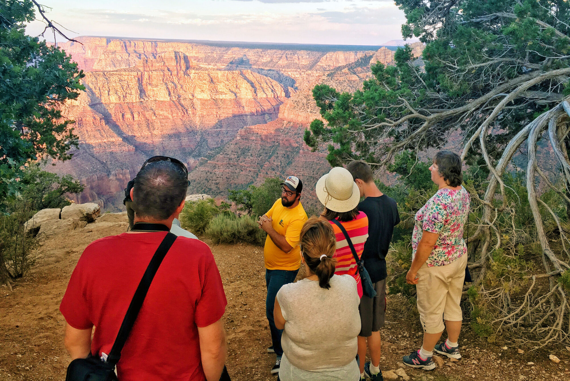 Bryce Leading a Rim Tour