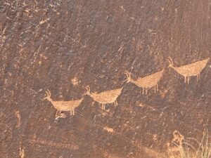 Horseshoe Bend Glen Canyon petroglyphs